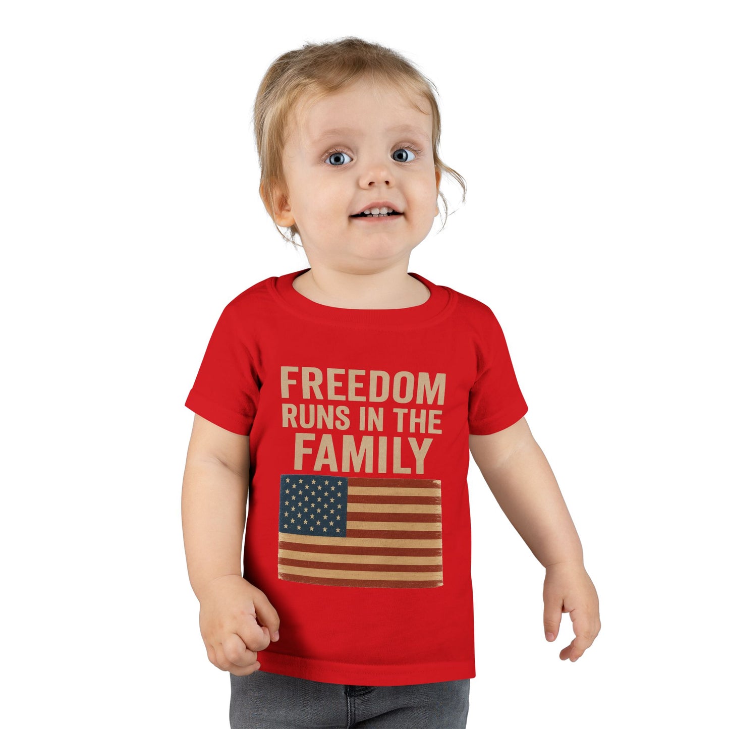 Freedom Runs In The Family -Toddler T-shirt