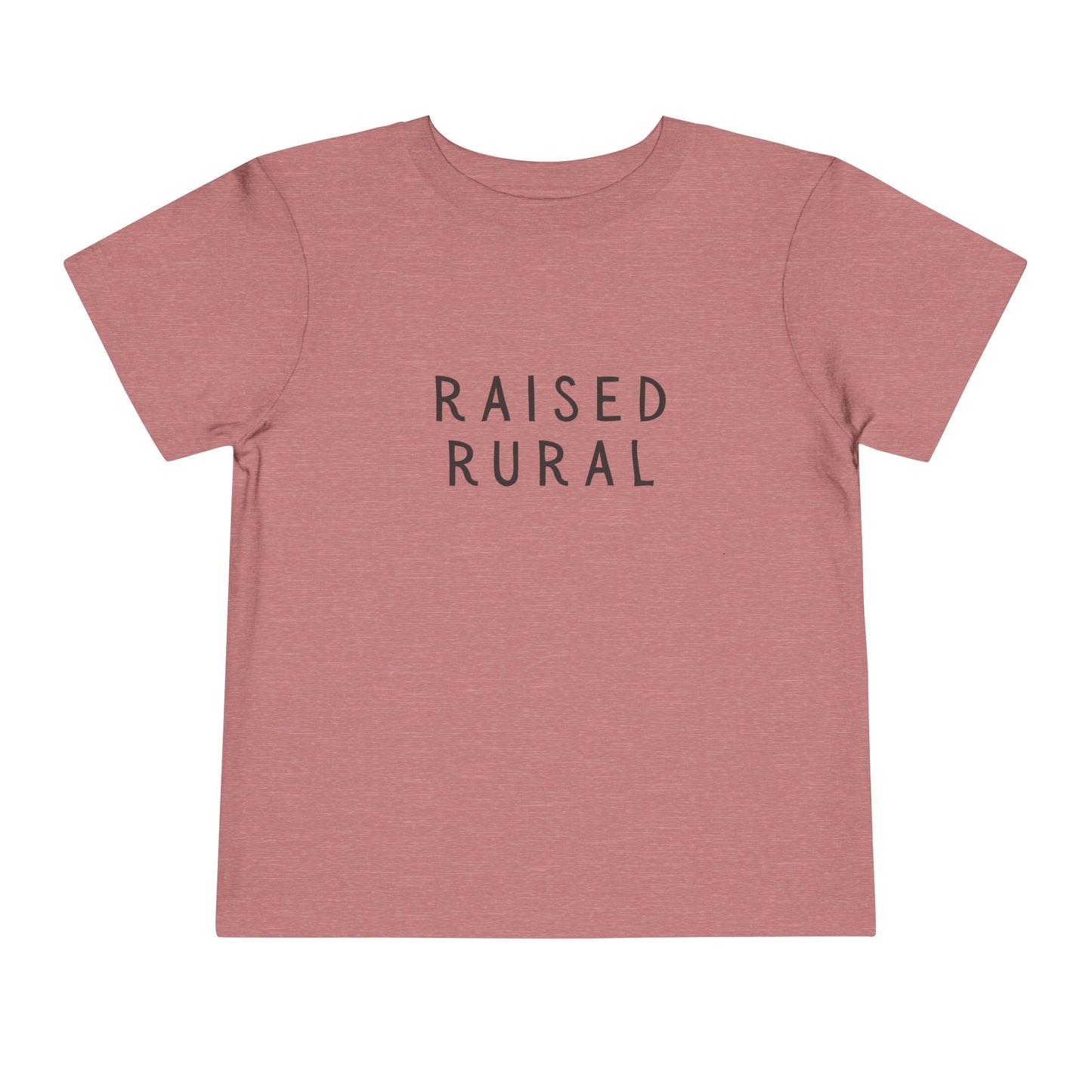 Toddler Raised Rural Short Sleeve Tee