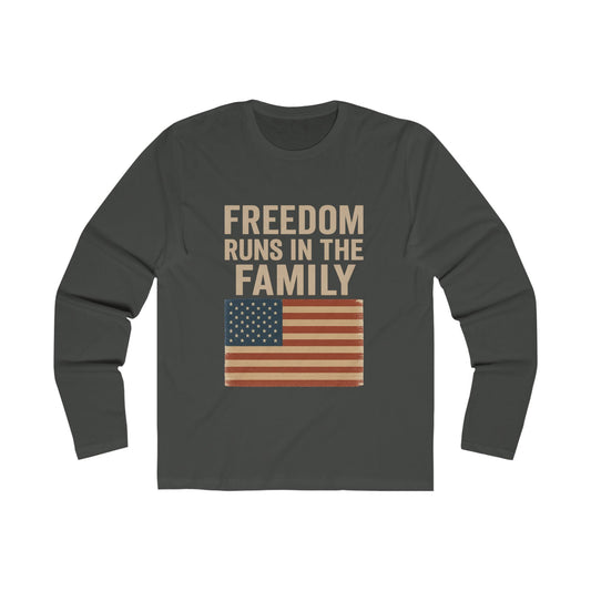 Freedom Runs In The Family -Long sleeve