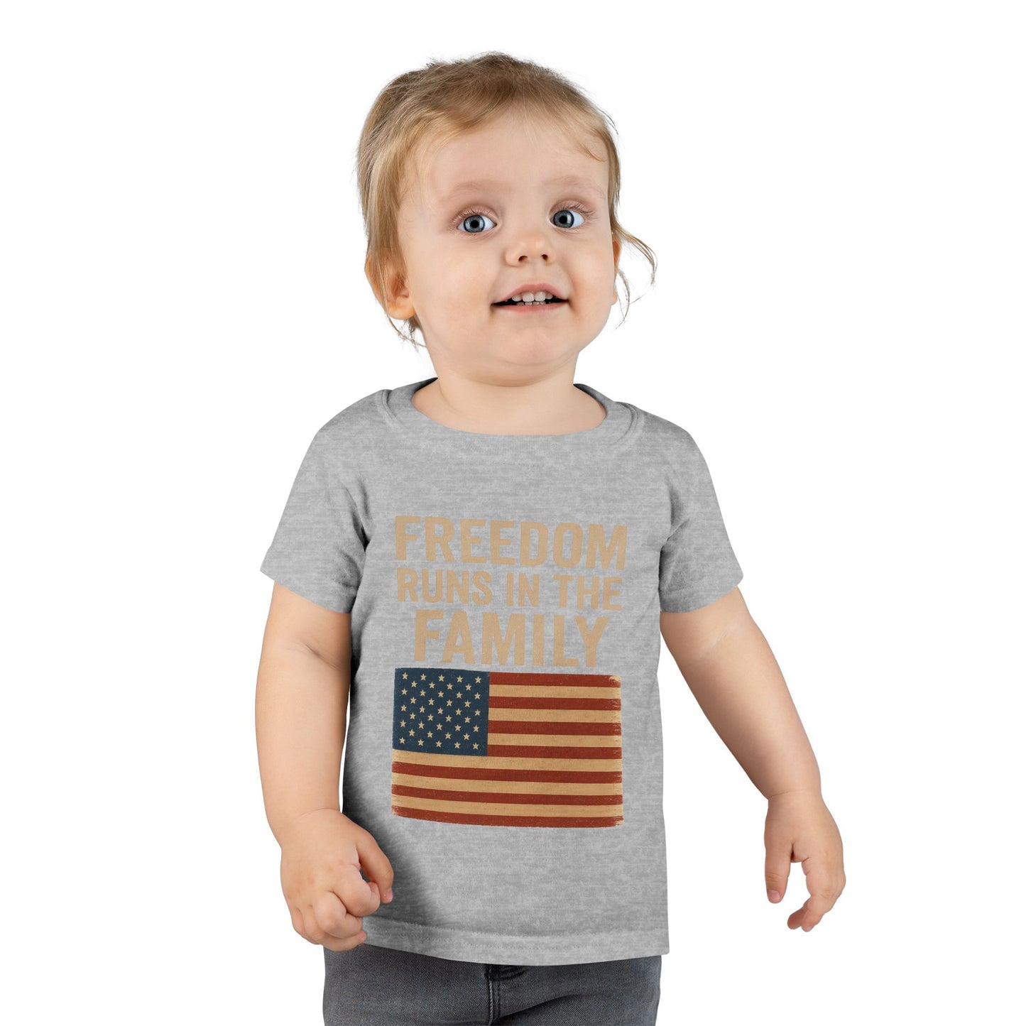 Freedom Runs In The Family -Toddler T-shirt