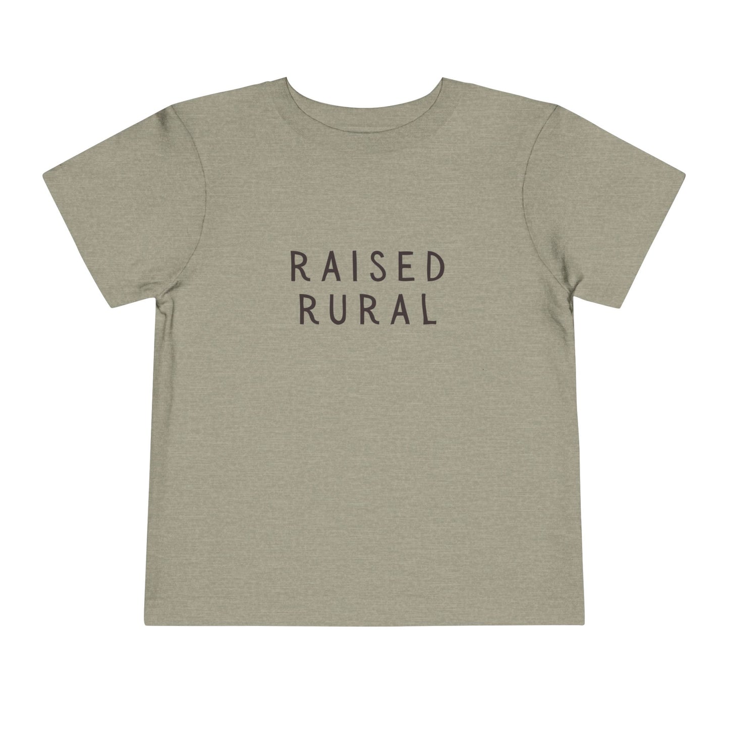 Toddler Raised Rural Short Sleeve Tee
