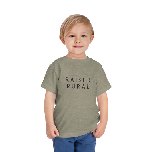Toddler Raised Rural Short Sleeve Tee