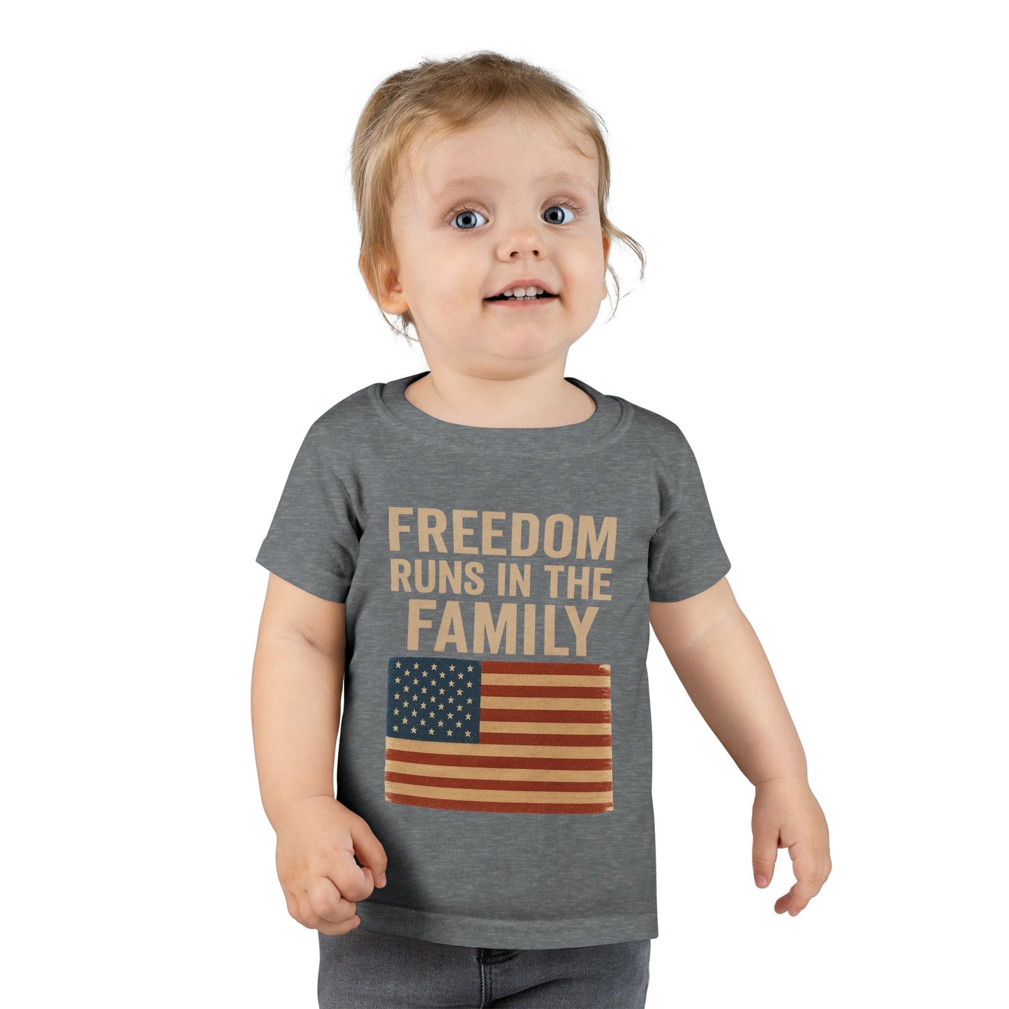 Freedom Runs In The Family -Toddler T-shirt