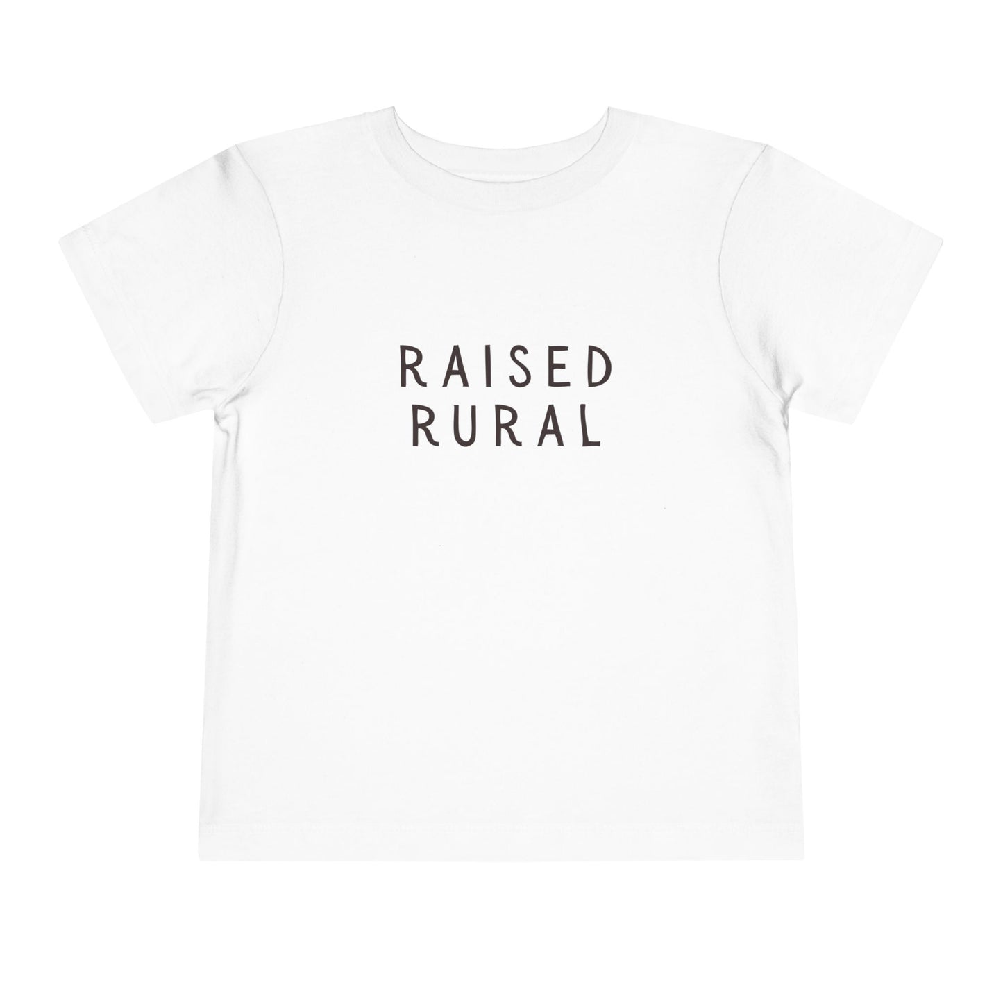 Toddler Raised Rural Short Sleeve Tee