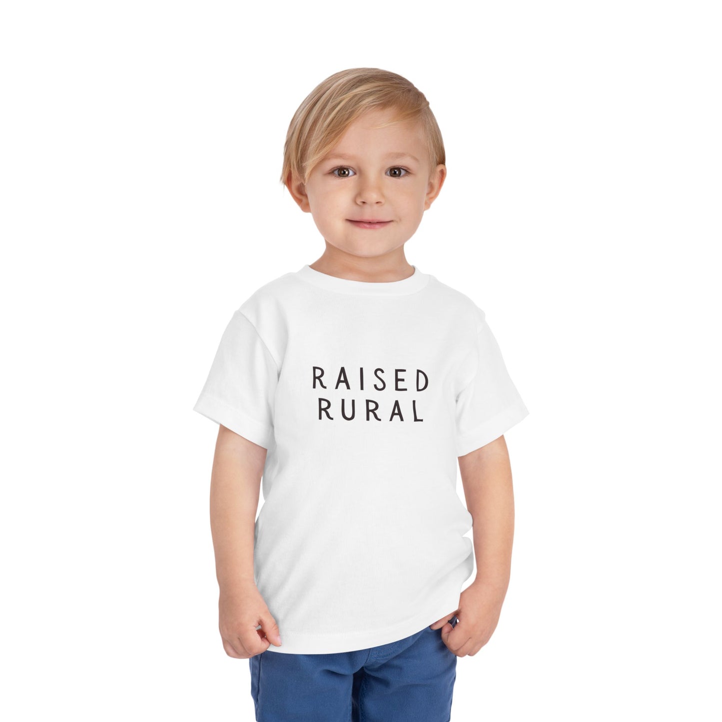 Toddler Raised Rural Short Sleeve Tee