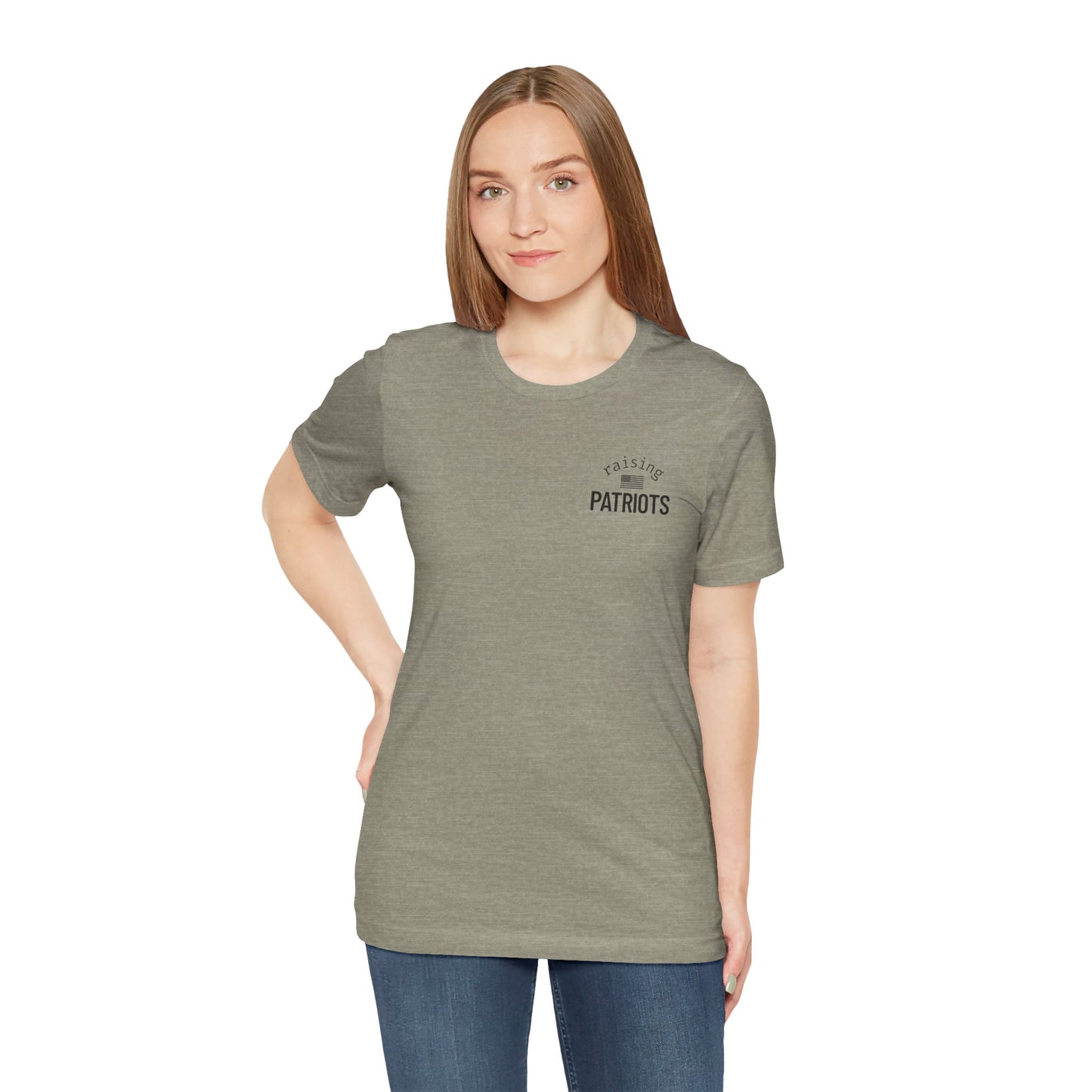 Raising Patriots Unisex Jersey Short Sleeve Tee