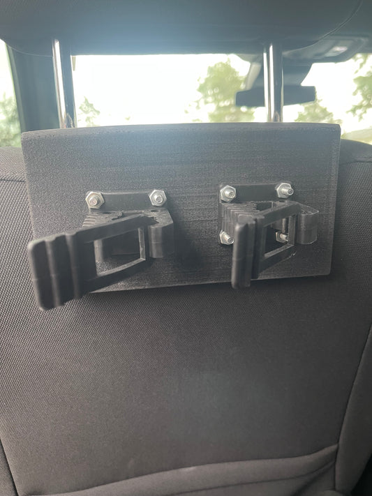 Backseat Mount for Hunters – Secure Headrest Rack for Fast Access in the Field