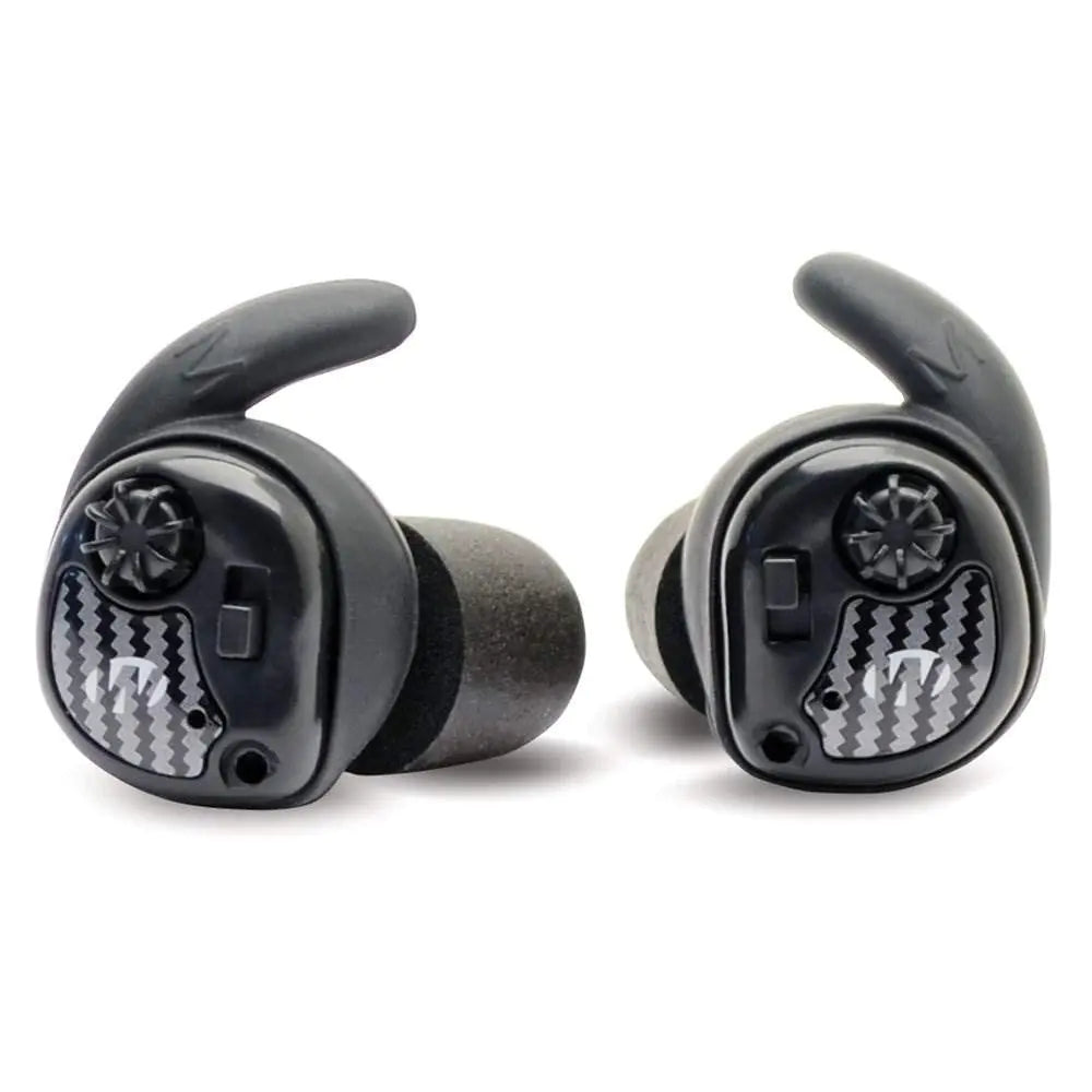 Walkers Silencer Wireless NRR25dB Electronic Sound Suppression Hearing Protection Earbuds for Shooting Hunting Range Black