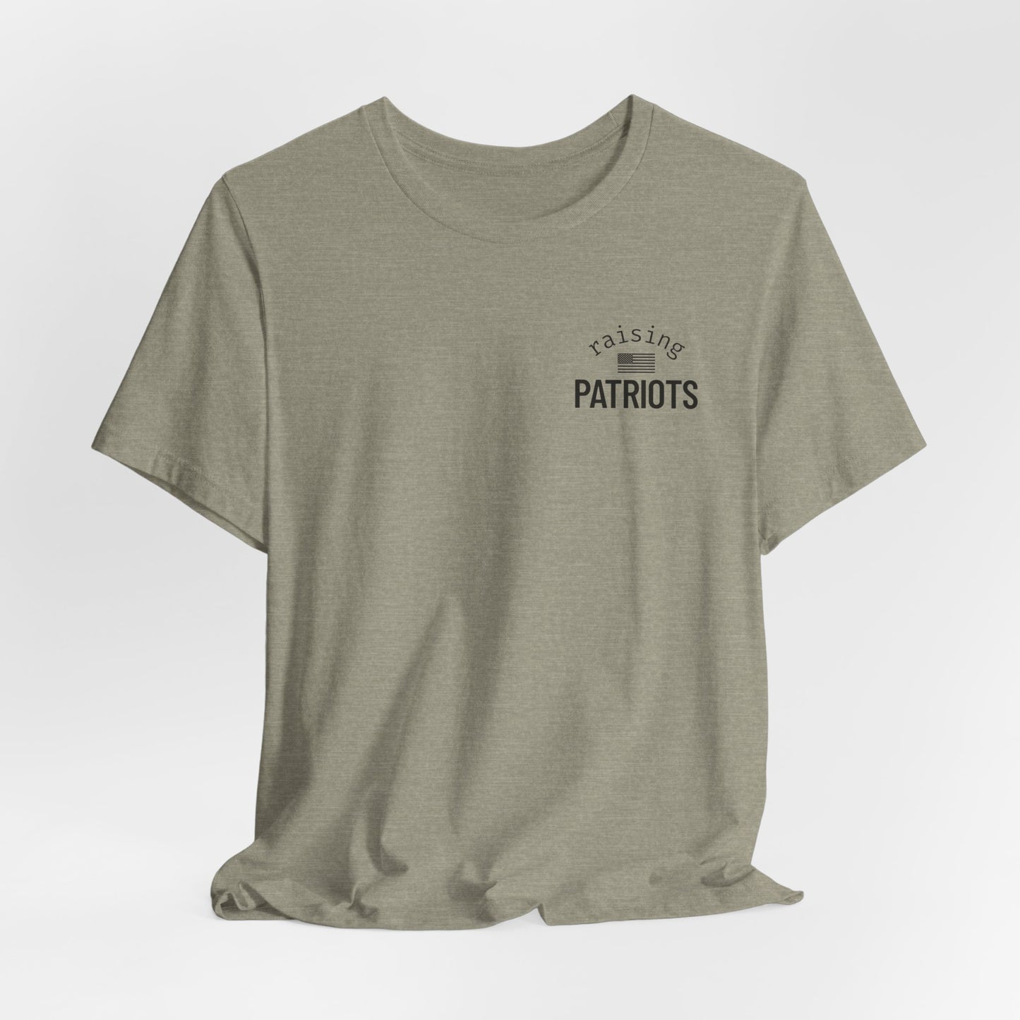 Raising Patriots Unisex Jersey Short Sleeve Tee