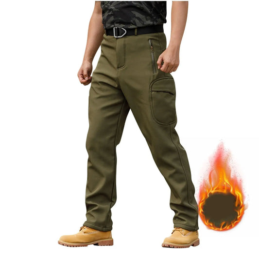Fleece Lined Cargo Pants